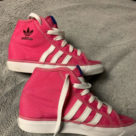 girls high top adidas